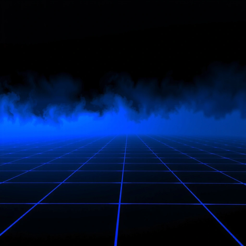 Abstract neon grid background